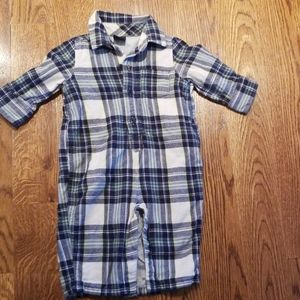 Gap plaid onsie